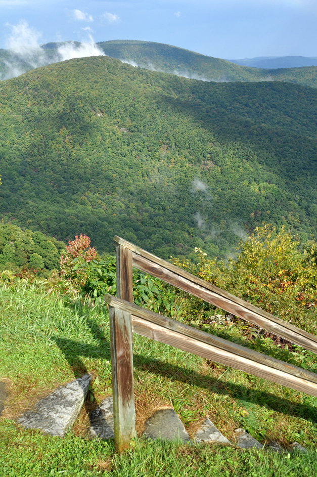 The Blue Ridge has many enticing vista-stops, some with beckoning trails