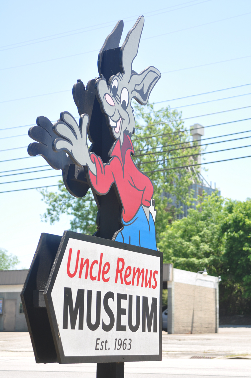 Uncle Remus Museum, starring Brer Rabbit as the wily precursor to Bugs Bunny, Eatonton, GA