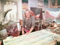 Jane Borden Chermayeff, 1935-2022, in her Boston studio circa 1985