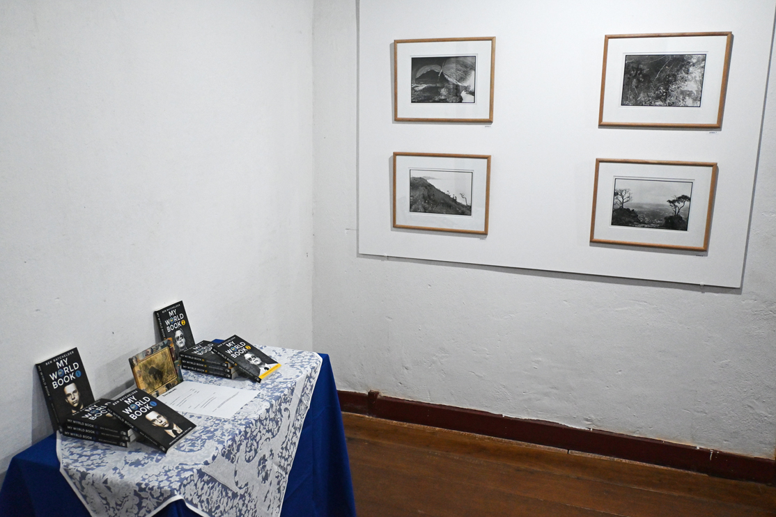 Book launches, memorial to the author’s black Lab Zeno, and photos