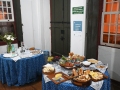 Maria Luiza Bonaventura catered the well-received reception